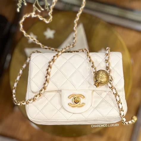 chanel gold bag mini square|chanel mini flap bag price.